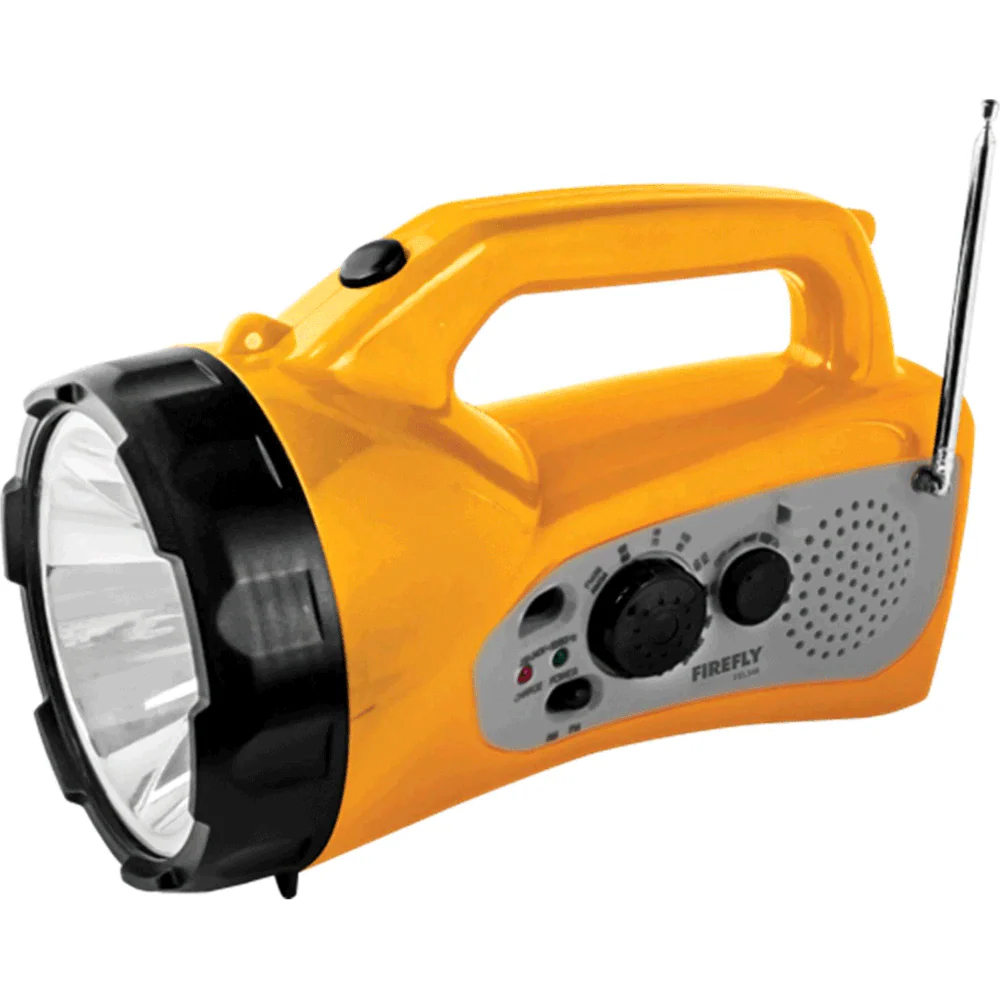 Firefly FEL548 Powerful LED Torch Lamp with AM/FM Radio – vertexpowertools