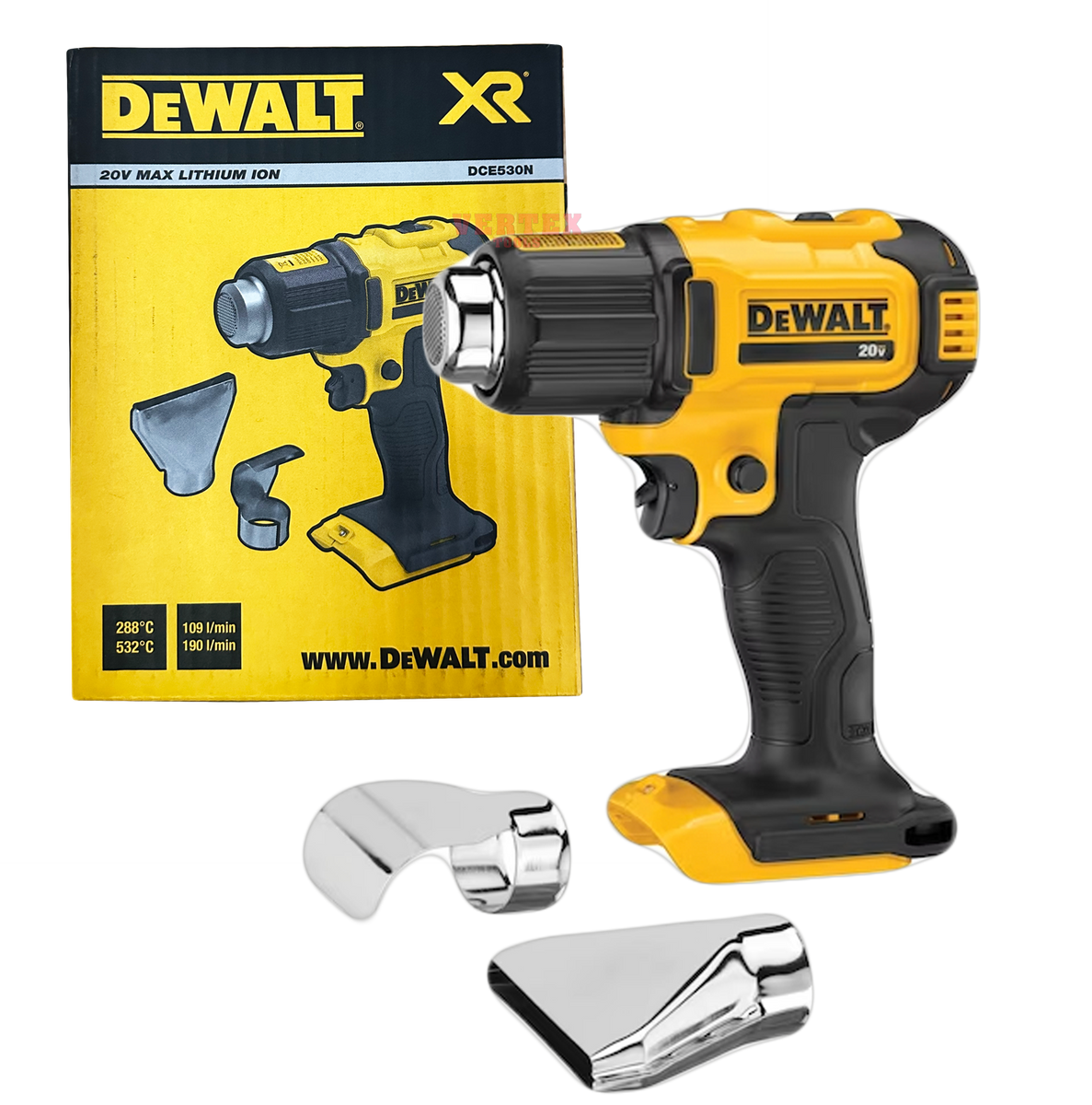 Dewalt DCE530N 18V 20V Cordless Heat Gun Bare Tool