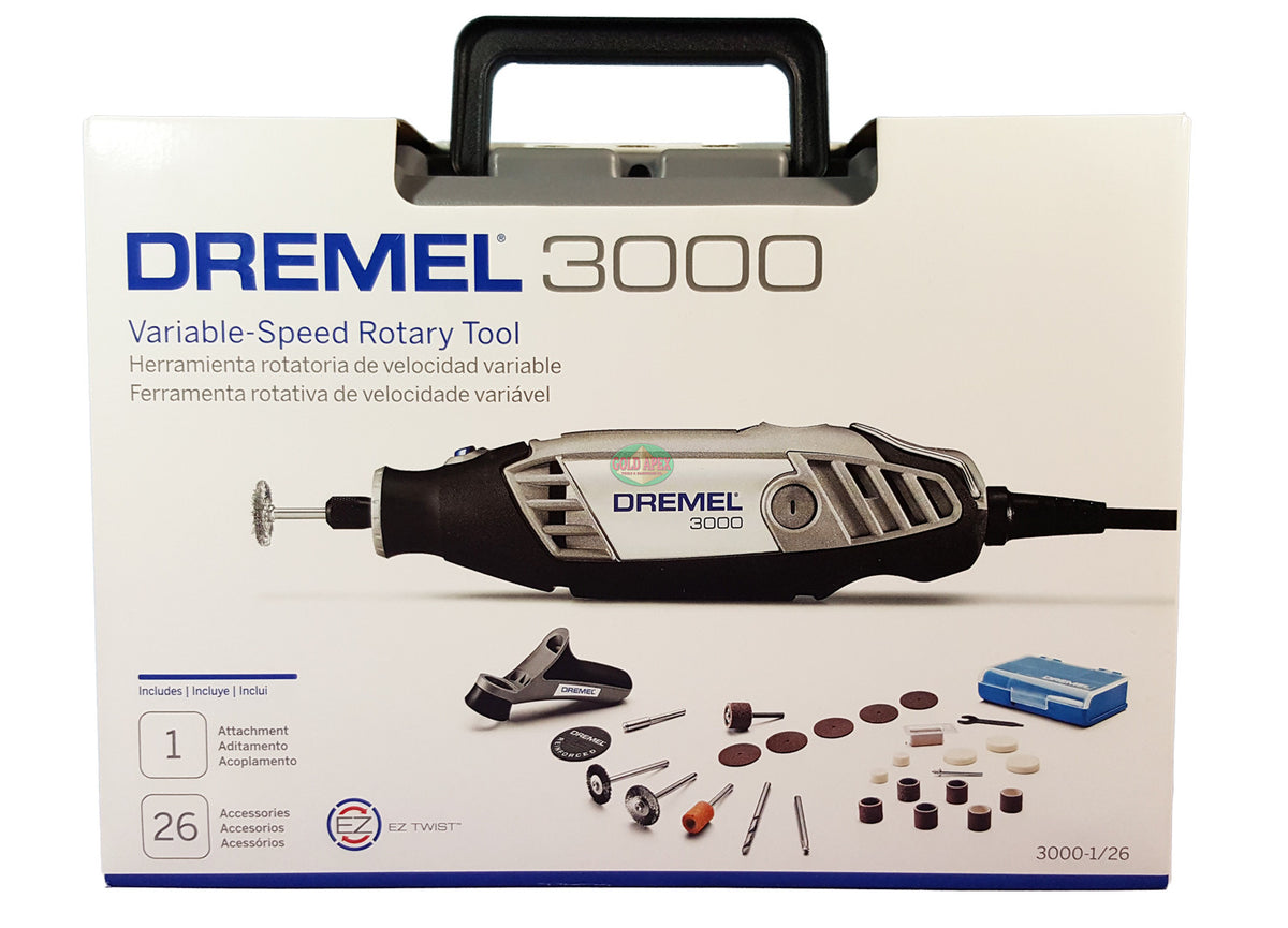 Dremel 3000 1/26 Variable Speed Rotary Tool Kit Electric Grinder 1