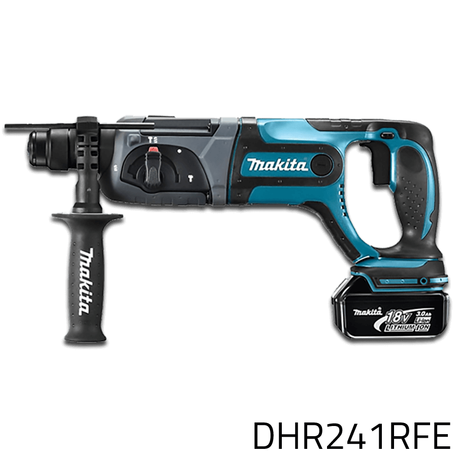 Makita DHR241RFE 18V Cordless Rotary Hammer (LXTSeries) vertexpowertools