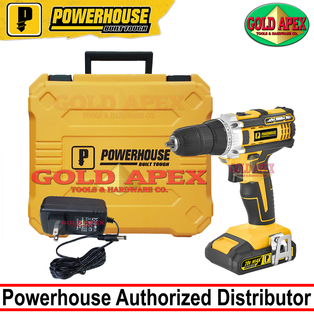 Powerhouse PHBK20VCDD Cordless Drill / Driver vertexpowertools