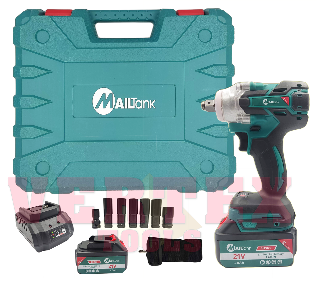 Mailtank SH363 21V Cordless Brushless Impact Wrench 1 2