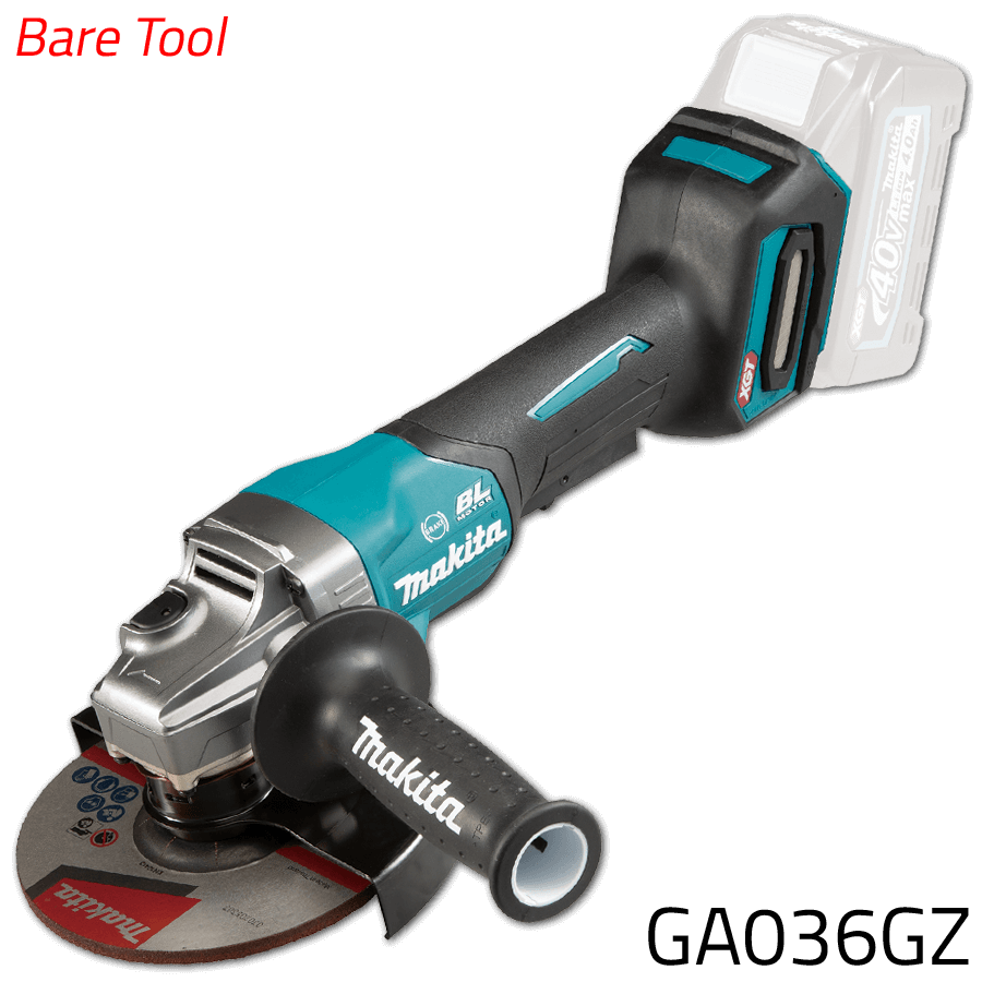 Makita Ga036gz 40v Cordless Brushless Angle Grinder (xgt Series) [bare 