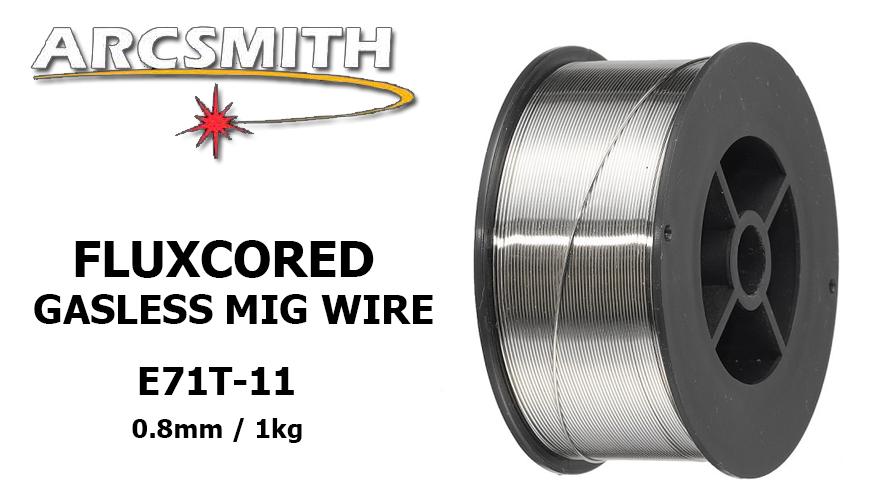 ArcSmith Gasless Self Shielded MIG Welding Wire E71T-11 0.8mm / 1kg - goldapextools