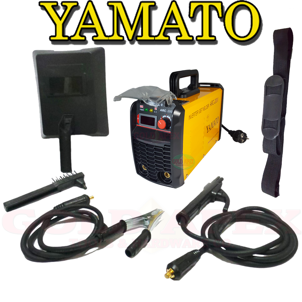 Yamato ARC-200V (VS-200A) Digital Inverter Welding Machine 200 Amps - goldapextools