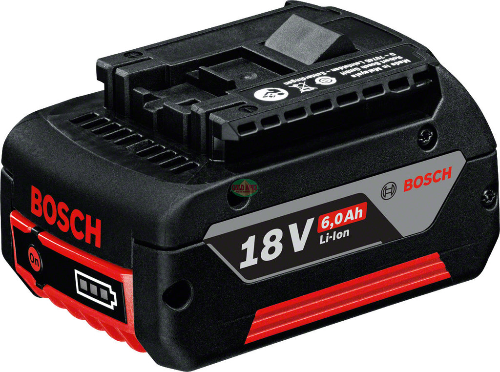 Bosch GBA 18V 6.0Ah M-C Lithium Ion Battery - goldapextools