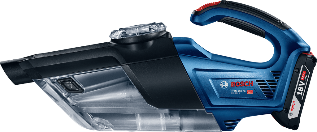 Bosch GAS 18 V-1 Cordless Vacuum Cleaner (Bare Tool) - goldapextools