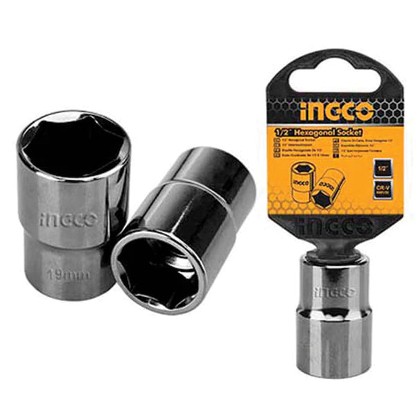 Ingco 1/2" Drive Hexagonal Socket Wrench 6pts [Loose] vertexpowertools