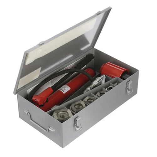 Ridgid Hydraulic Knock Out Puncher Kit vertexpowertools