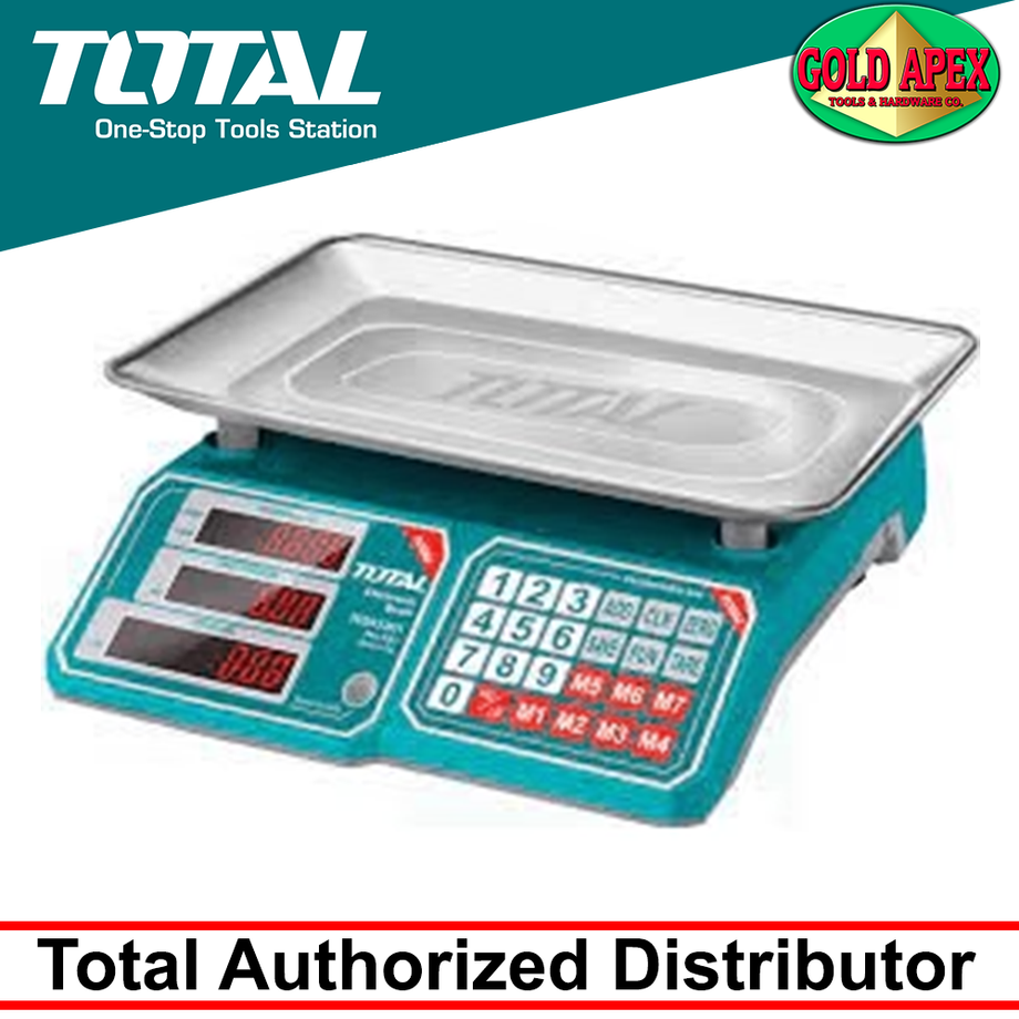 Total TESA3301 Electronic Weighing Scale Measuring Scale 30kg