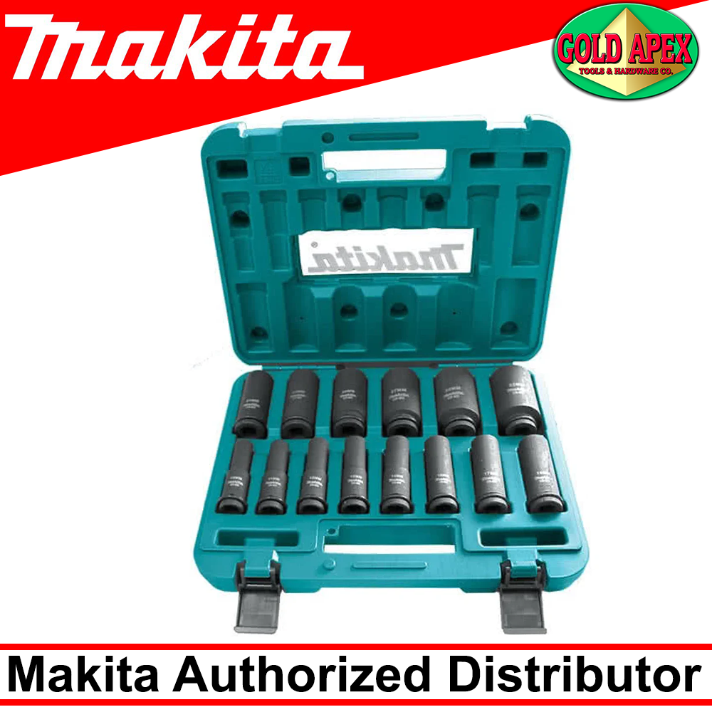 Makita deep impact socket set sale