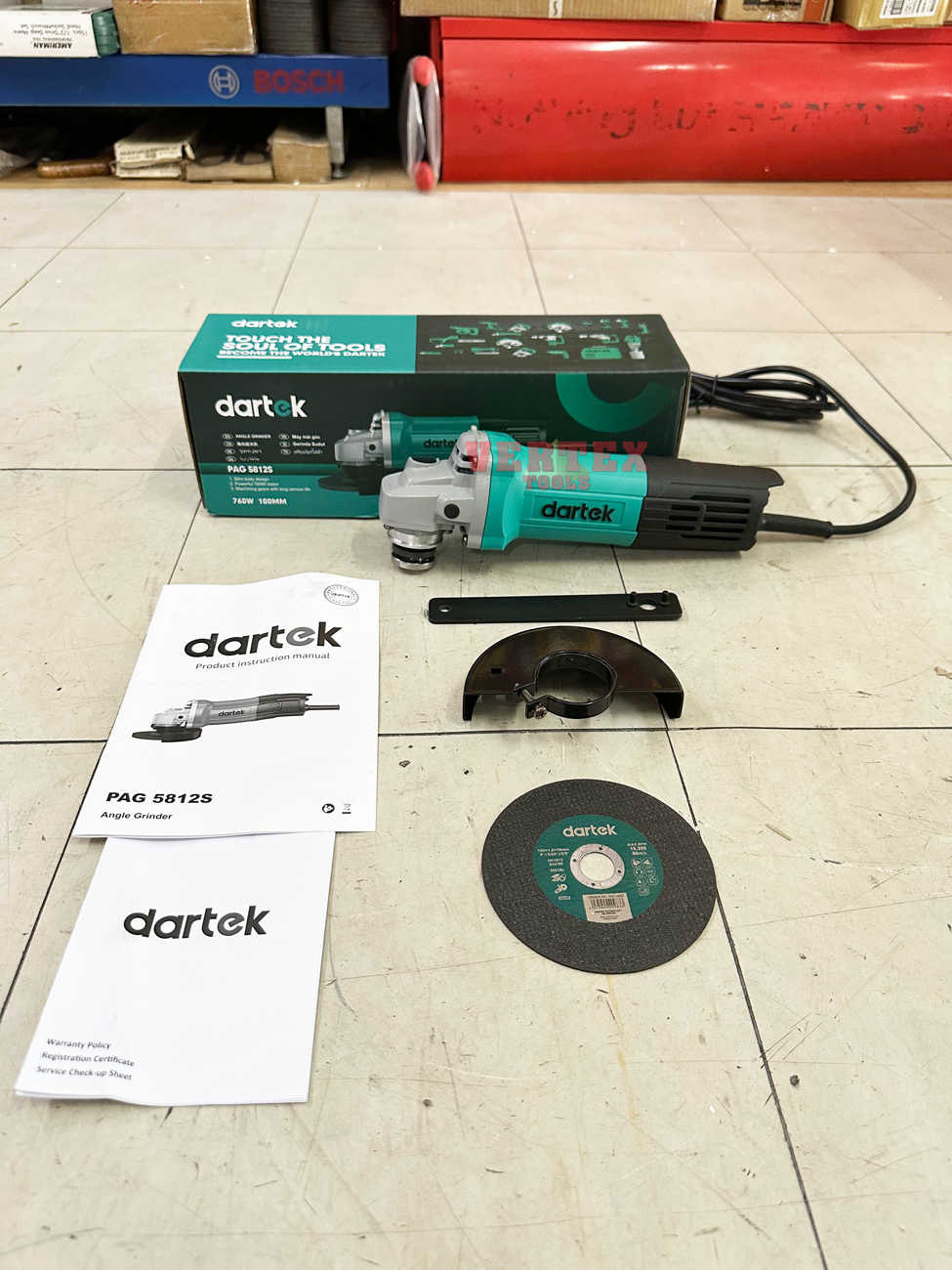Dartek PAG 5812S Angle Grinder 4