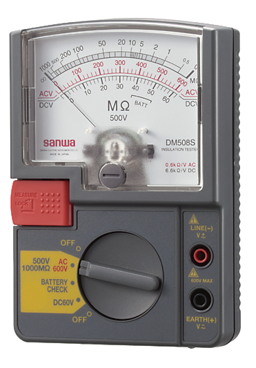 Sanwa DM508S Analog Insulation Tester