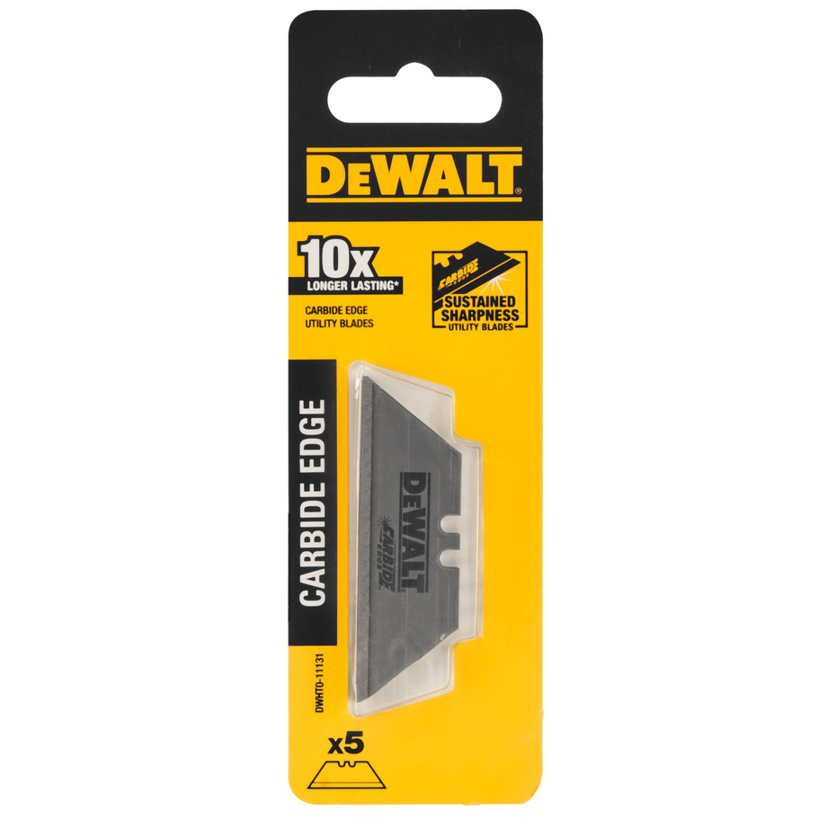 Dewalt DWHT0 11131 5Pcs Carbide Utility Blades