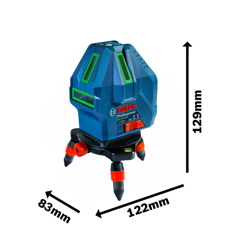 BOSCH GLL 5-50 X Professional Line Laser Instruction Manual