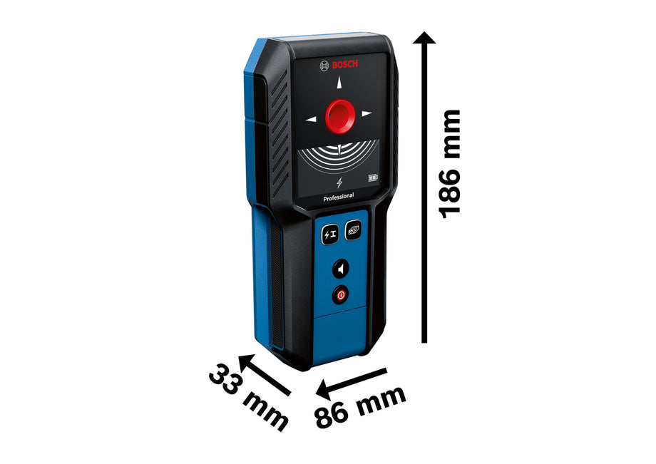 Bosch GMS 120-27 Multi Material Detector / Wall Scanner