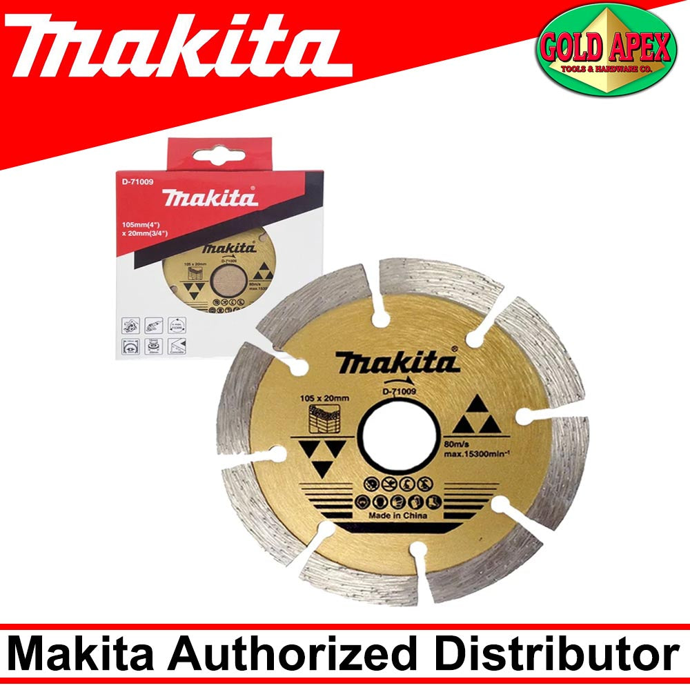 Makita D-71009 Diamond Cutting Disc (Concrete/Stone)