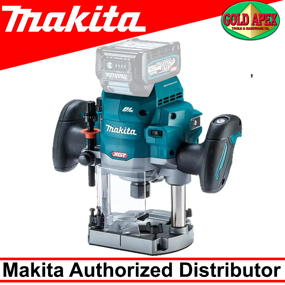 Makita RP001GZ Cordless Brushless Plunge Router 40V 1/2