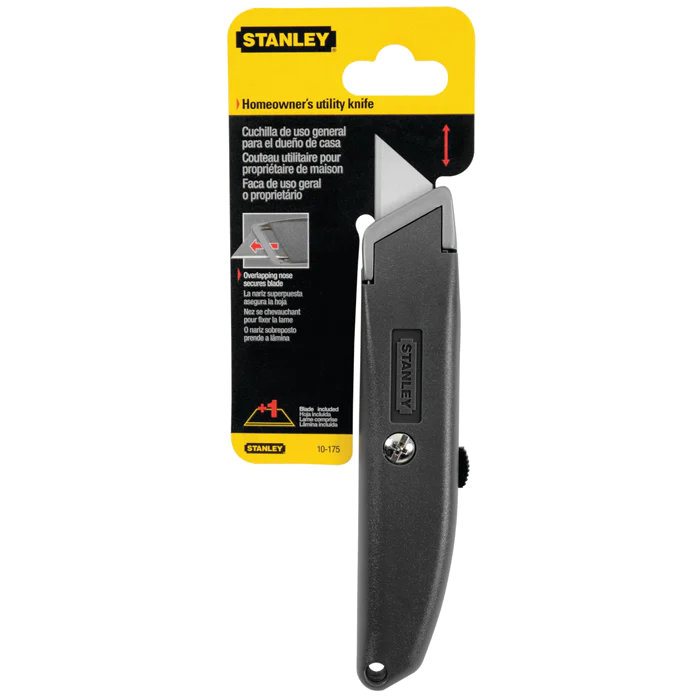 Stanley 10 175 Homeowner Utility Cutter Knife vertexpowertools