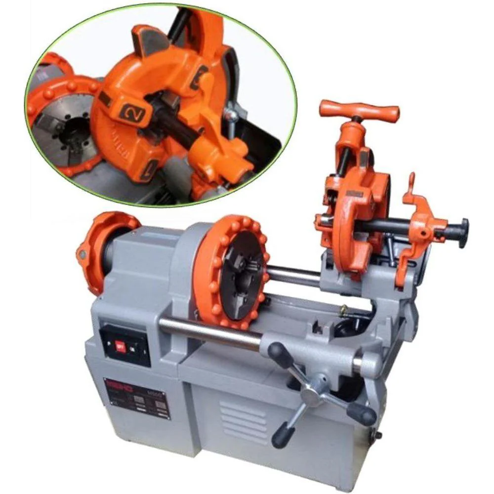 Meiho Electric Pipe Threader Machine with Cutter – vertexpowertools