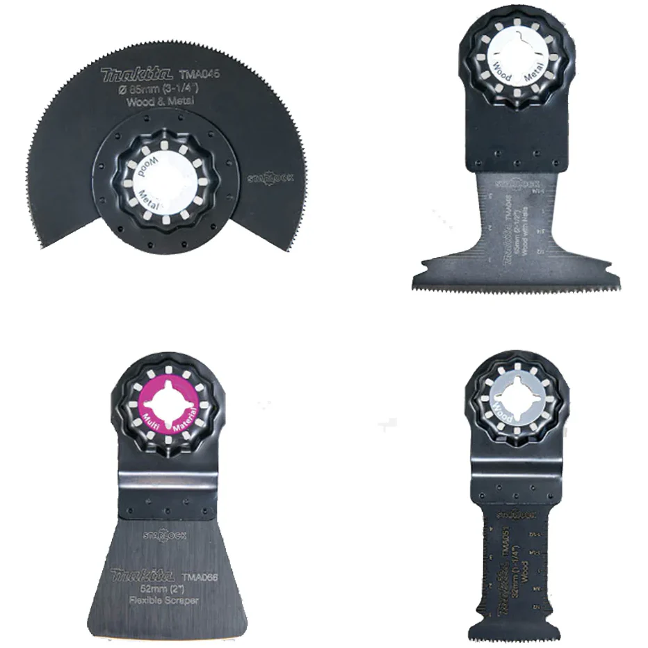 Makita B67505 Multitool Starlock Floor Blade Set 4Pcs vertexpowertools