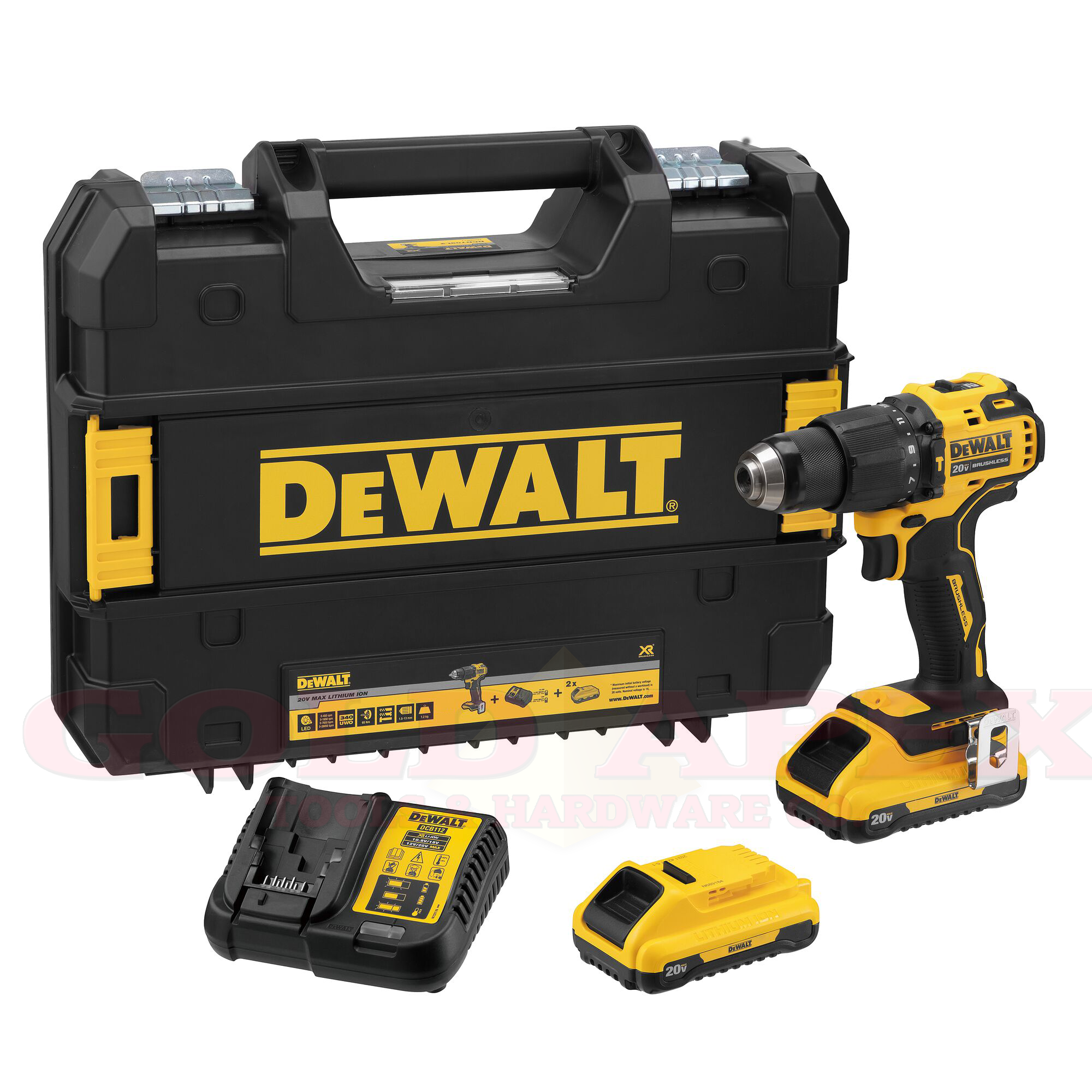 Dewalt cordless drill set 18v sale
