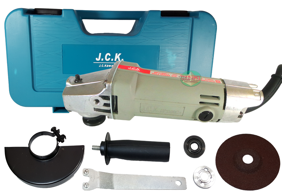 J.C. Kawasaki SP3100C Angle Grinder With Carrying Case