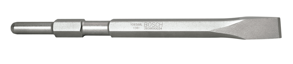 Bosch 17x280 mm HEX Flat Chisel - goldapextools
