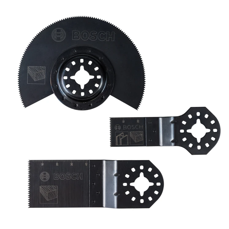 Bosch 2608662343 Starlock Wood & Metal Accessory Kit Set for