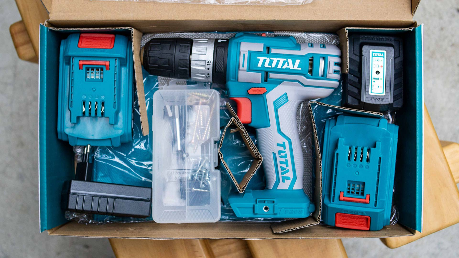Total drill discount 20v