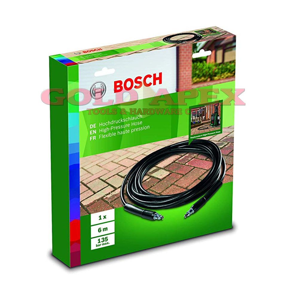 Bosch 6 Meters Hose for AQT Pressure Washers - goldapextools