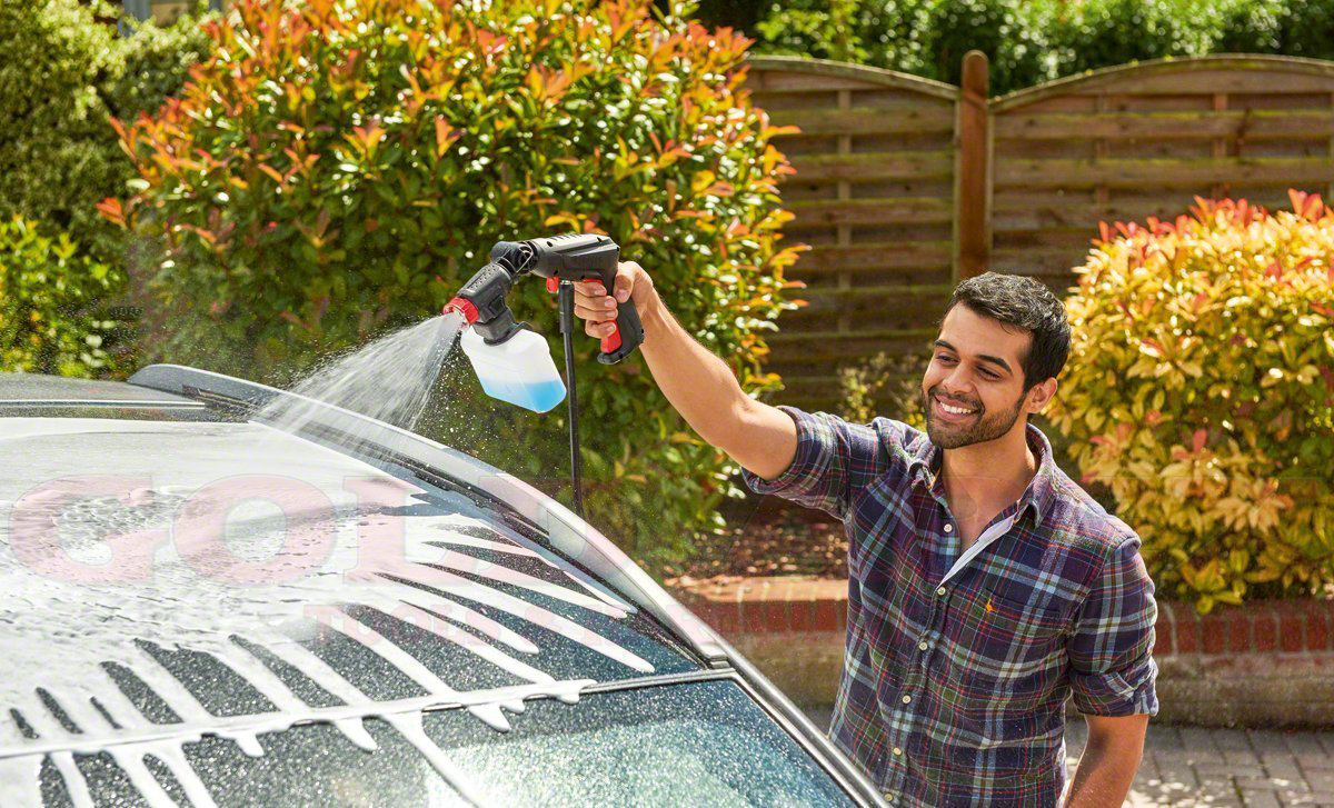 Bosch EasyAquatak 100 Portable High Pressure Washer w 360 Adjustabl vertexpowertools