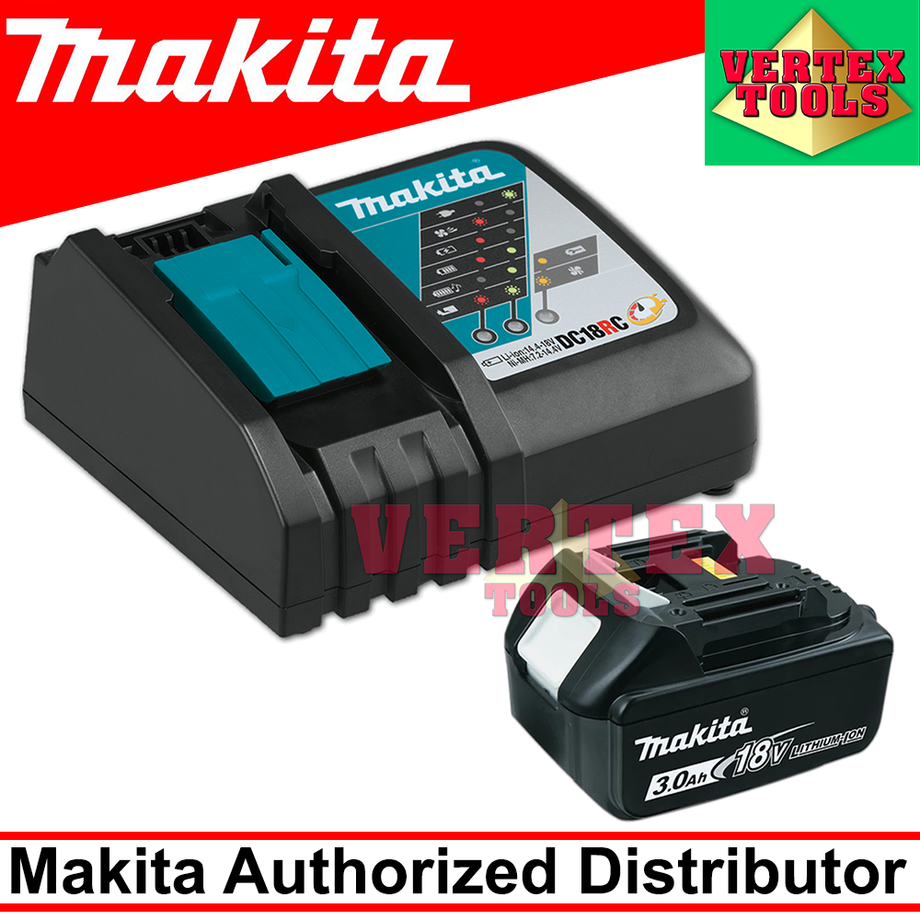 Makita DC18RCBL1830B 18V LXT Power Source Kit Carton vertexpowertools