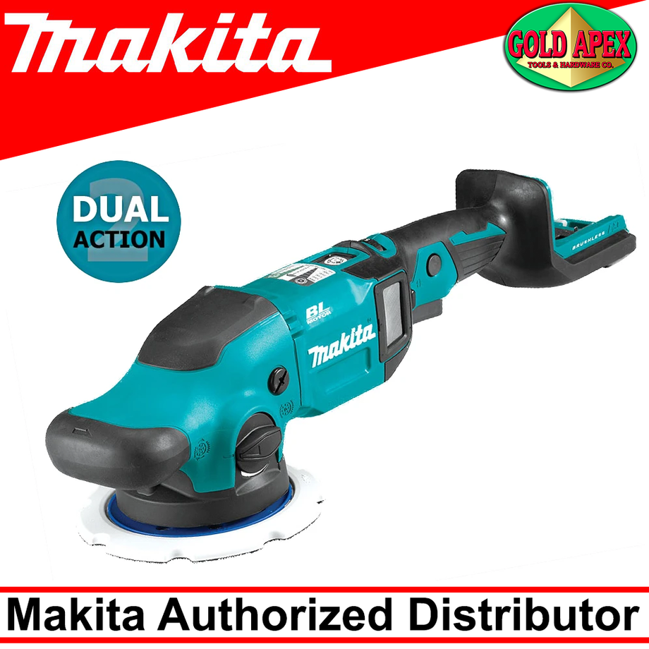 Makita DPO600Z 18V Brushless Cordless Random Orbit Dual Action Polis vertexpowertools