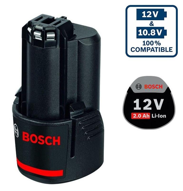 Bosch GBA 12V 2.0Ah Battery - goldapextools