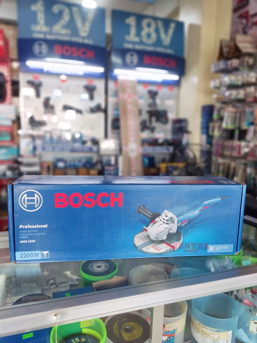 Amoladora Angular 7'' 180mm Bosch Gws2200-180 2200w 220v