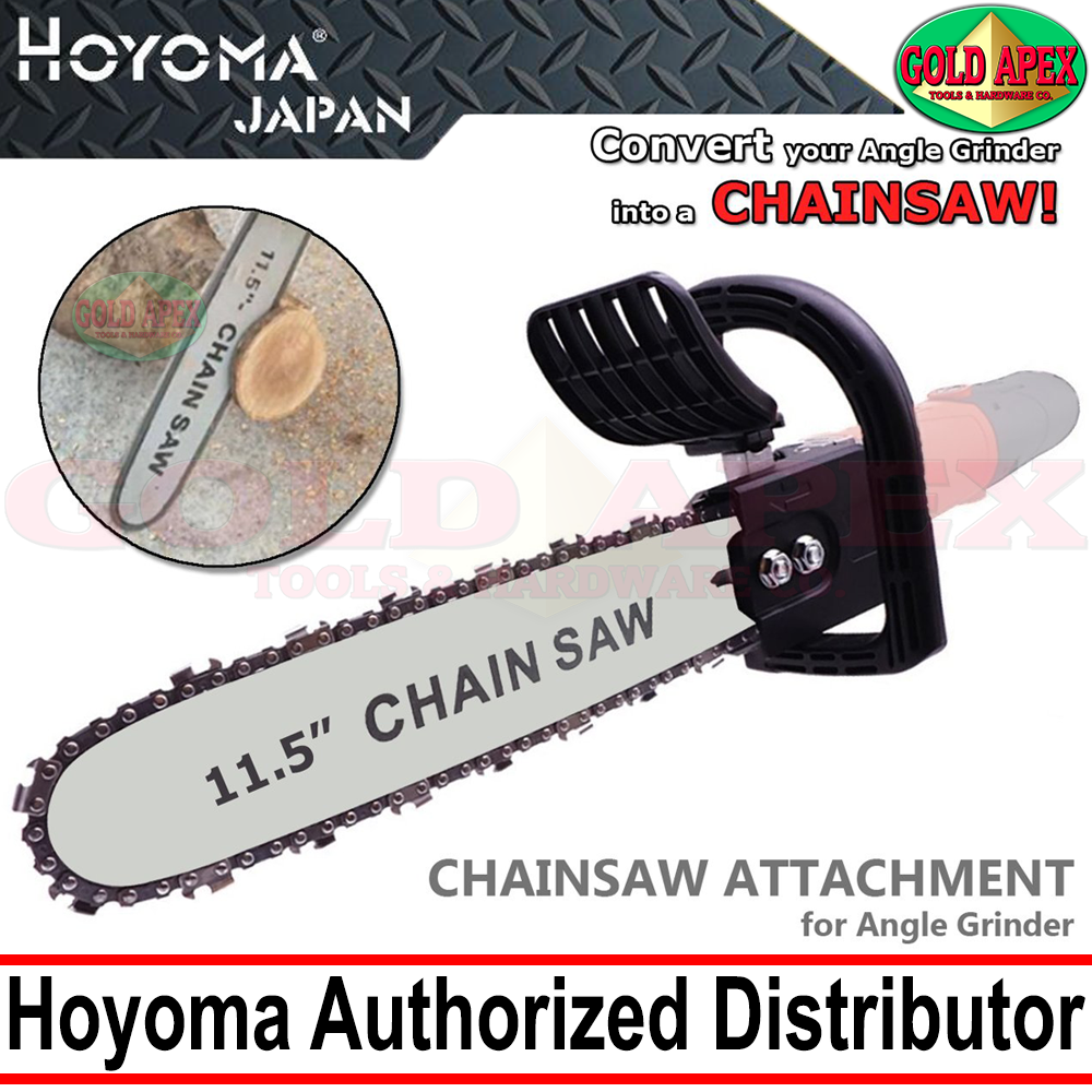 Hoyoma Chainsaw Stand Attachment for 4" Angle Grinder - goldapextools