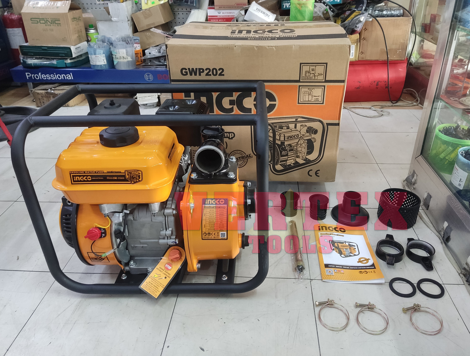 Gwp202 Ingco GWP202 Gasoline Water Pump 2
