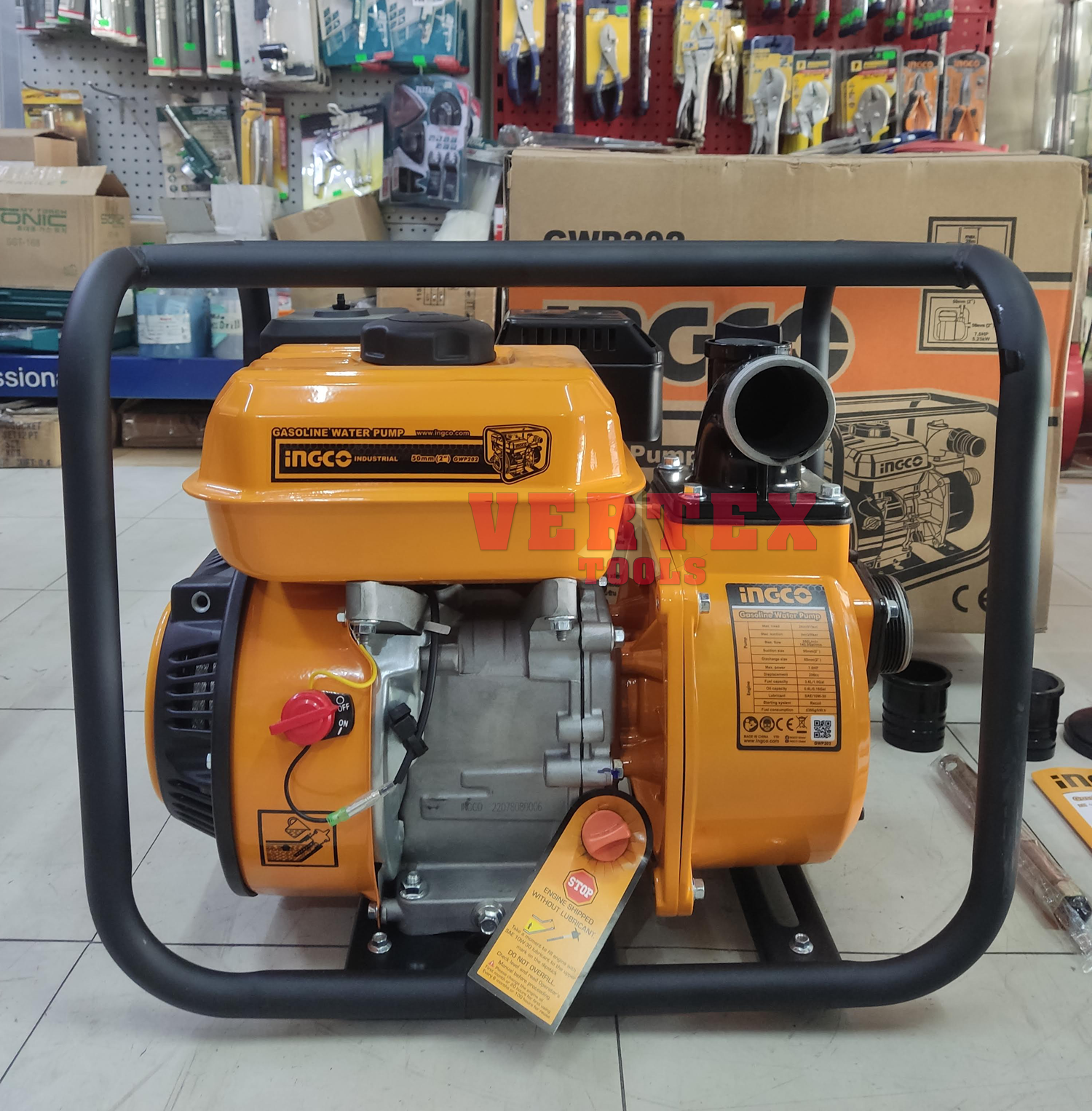 Gwp202 Ingco GWP202 Gasoline Water Pump 2
