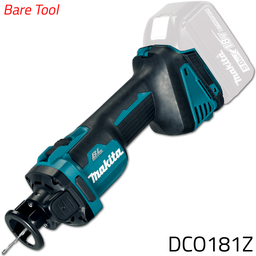 Makita DCO181Z 18V Cordless Brushless Cut Out Tool LXT Series Bare vertexpowertools