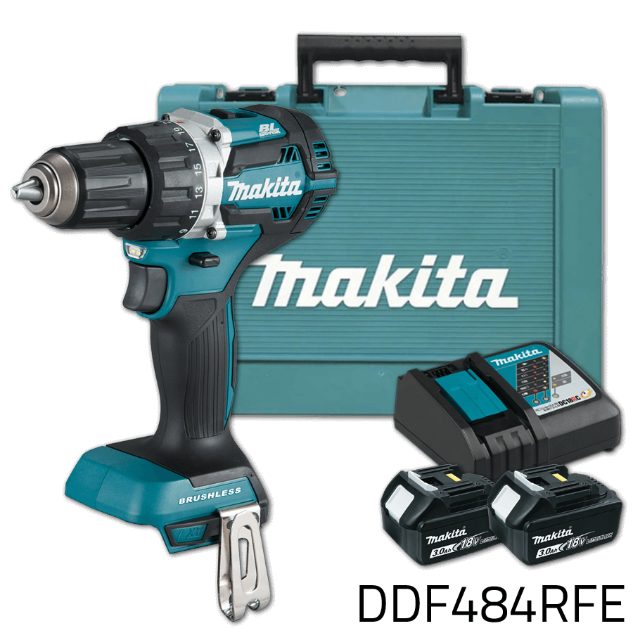 Makita Ddf484z Ddf484 Review Makita DDF484RFE 18V Cordless
