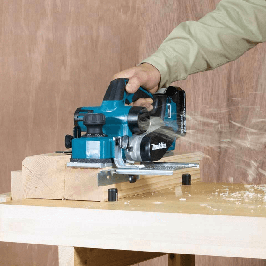 Makita DKP181Z 18V Cordless Brushless Wood Planer LXT Series Bare T vertexpowertools