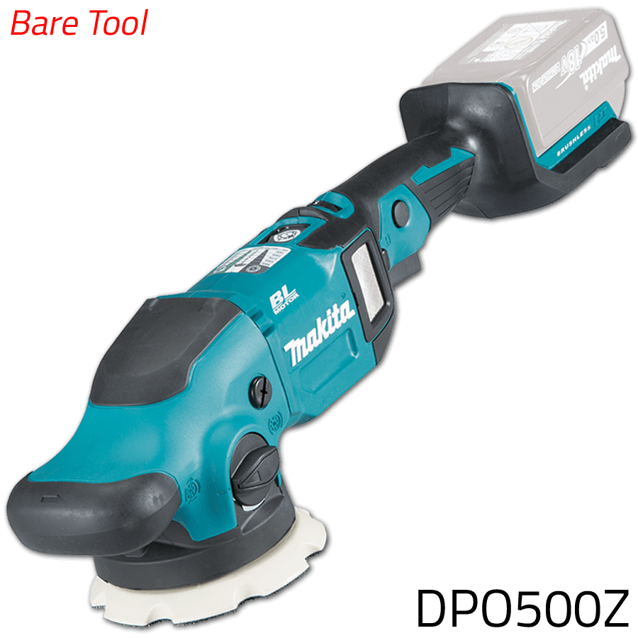 Makita DPO500Z 18V Cordless Brushless Random Orbit Polisher LXT Serie vertexpowertools