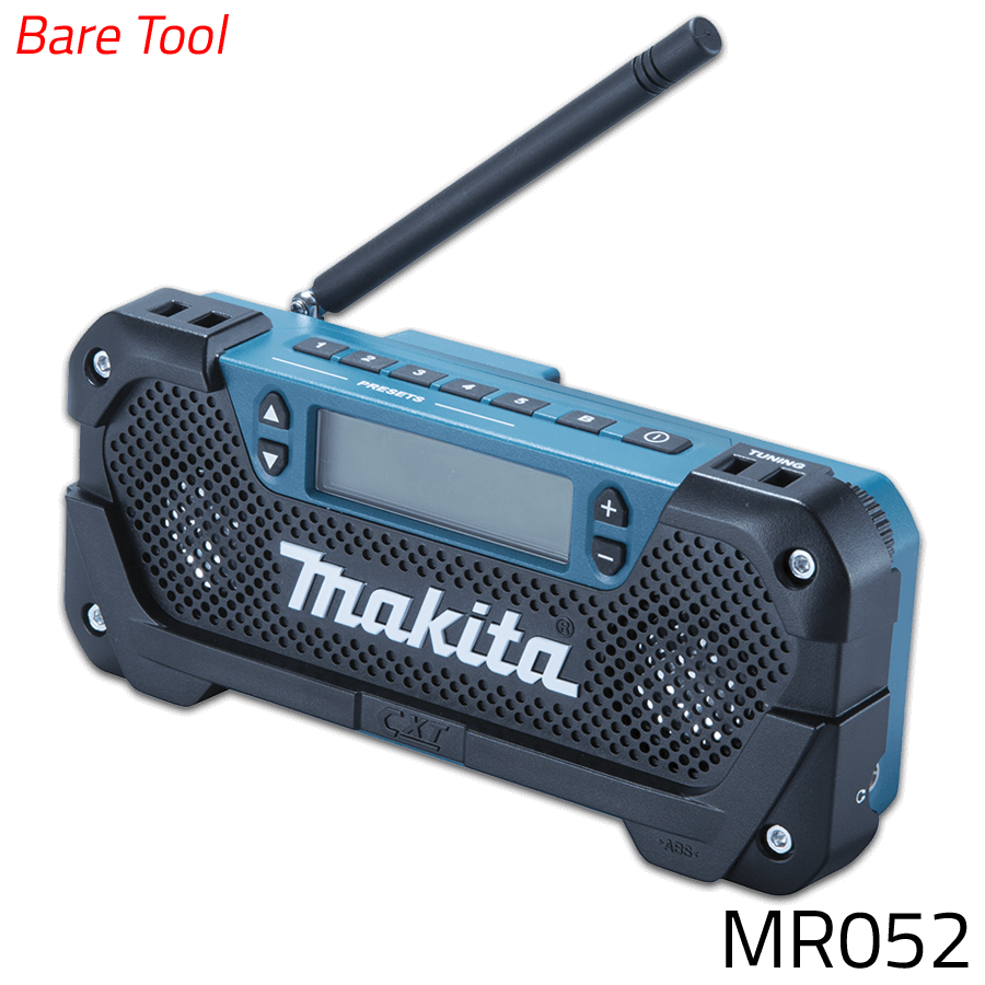udelukkende Støjende plus Makita MR052 12V Cordless Radio (CXT Series) [Bare Tool] – vertexpowertools