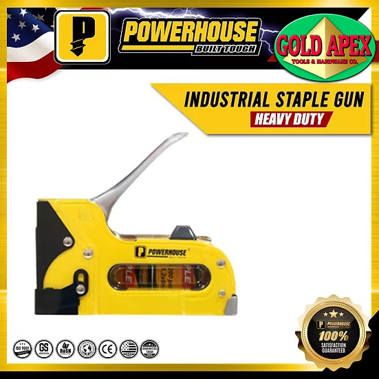 Power Stapler Machine Powerhouse Heavy Duty Staple Gun – vertexpowertools