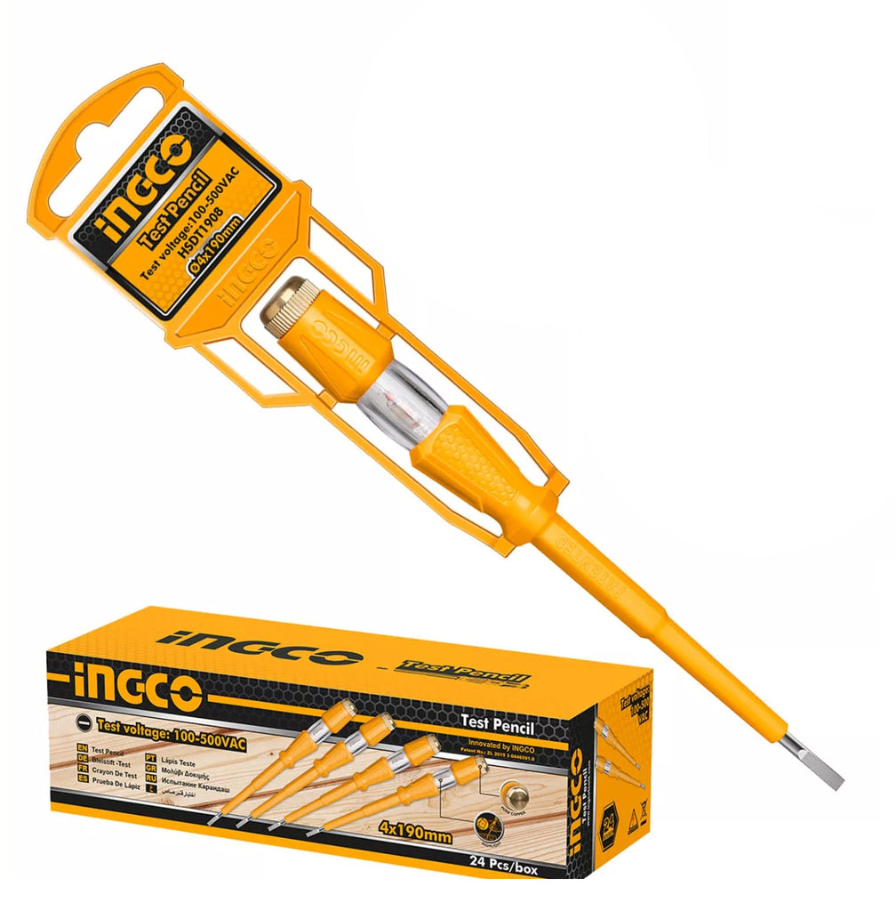Ingco HSDT1908 Test Pencil / Voltage Tester – vertexpowertools