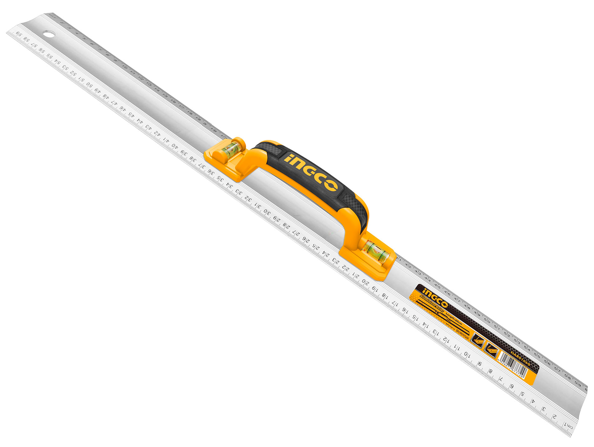 Ingco HAR01060 Aluminum Ruler 60cm – vertexpowertools