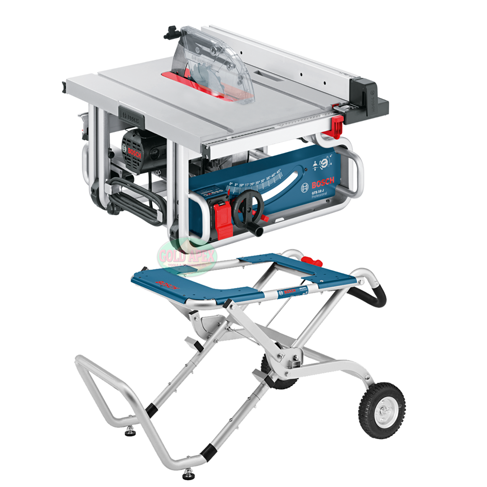 Bosch GTA 60 W Trolley / Wheeled Stand for GTS 10 J Table Saw - goldapextools