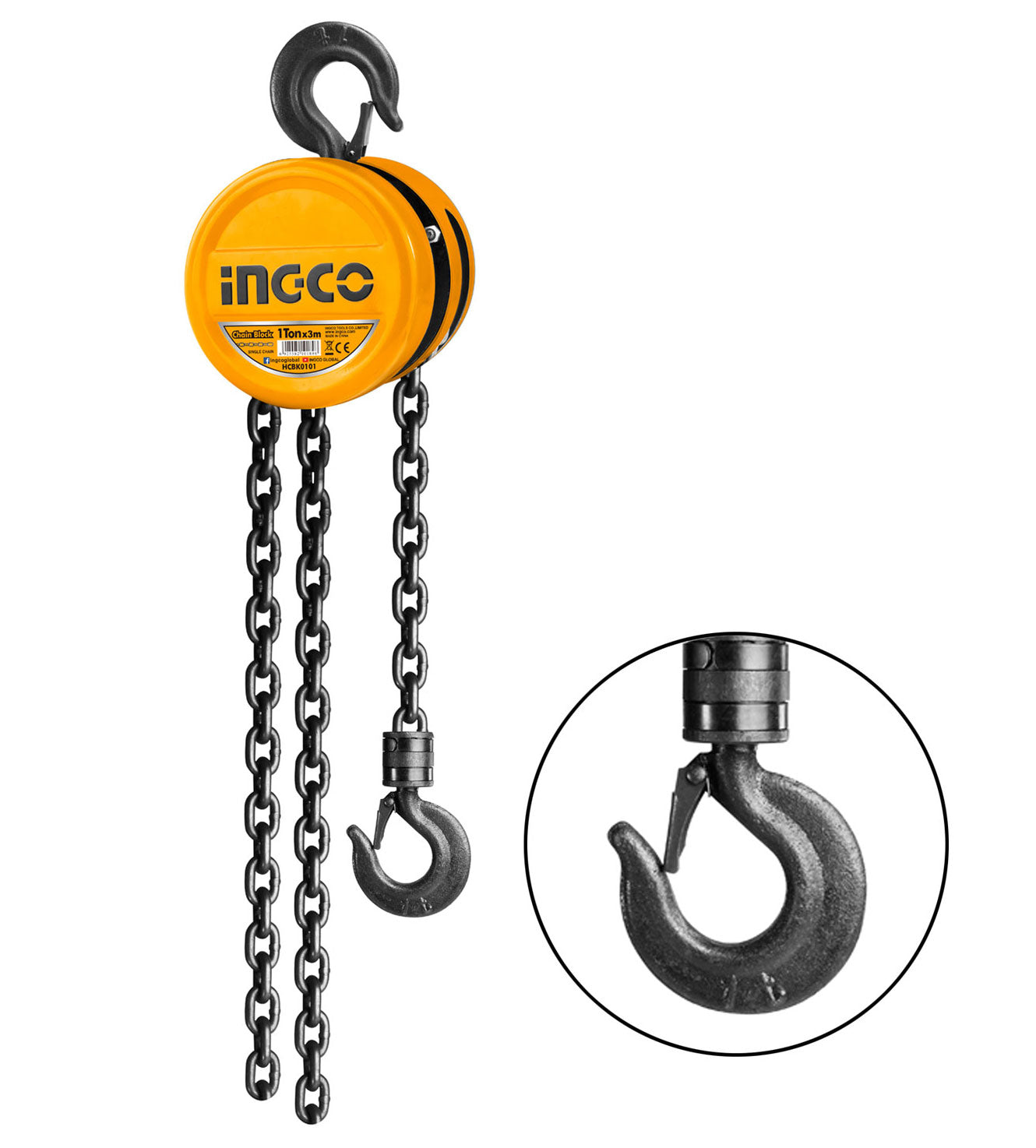 Ingco Chain Block – vertexpowertools