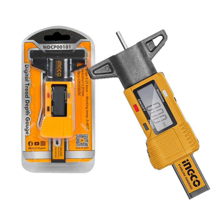 Ingcolaser Thread Ingco HDCP00101 Digital Thread Depth Gauge – vertexpowertools